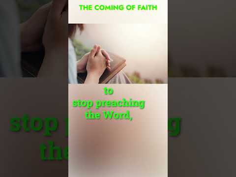 The Coming of Faith - (Short)