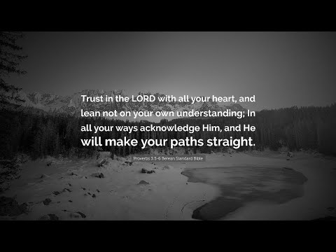 1-23-2025 - Trust In The Lord