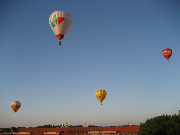 Hot air baloons over Vilnius