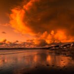 filey, yorkshire, england, judgment day, seascape, golden hour, spectacular, clouds, autumn, coast, sunrise, surreal, low tide, sand wet, glow, reflection, brown sunrise, brown sand, filey, judgment day, nature, judgment day, judgment day, judgment day, judgment day, golden hour