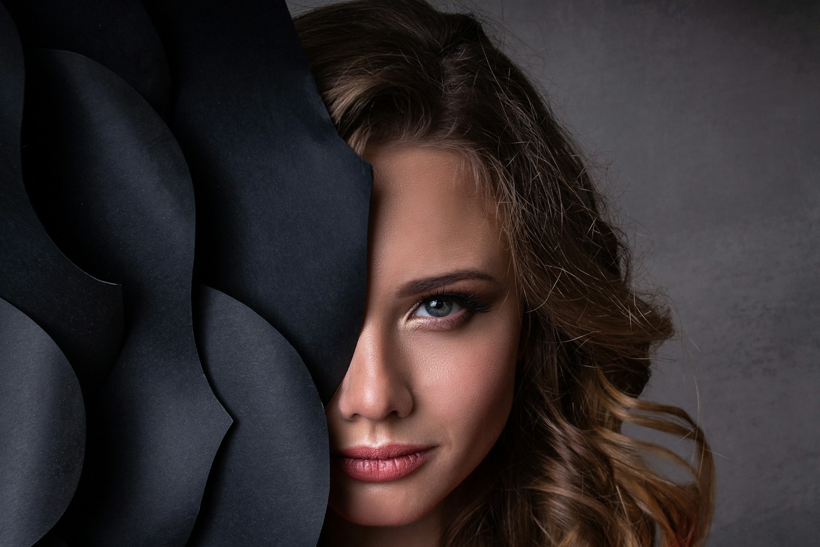 woman's face, face the truth