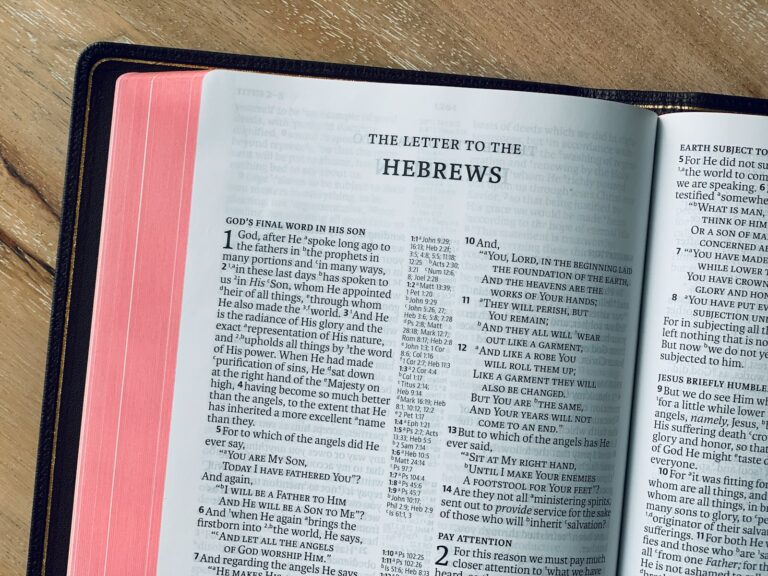 text, letter, Hebrews