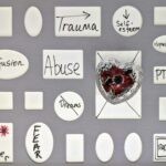 happy new year greeting card, fear, trauma